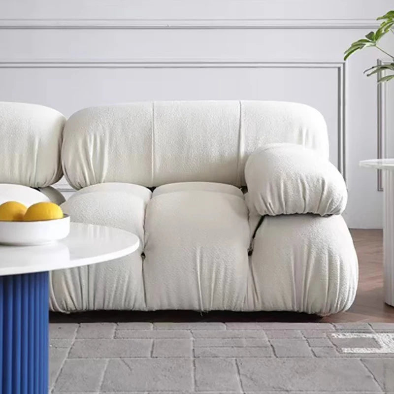 Nordic Modular Sectional Minimalist Compressed Sofa