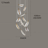 LED Chandelier Modern Spiral  Pendant Light