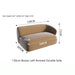Brown - 130 cm - Left arm