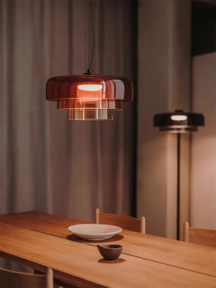 Nordic Glass LED Ceiling Chandelier Pendant Lights