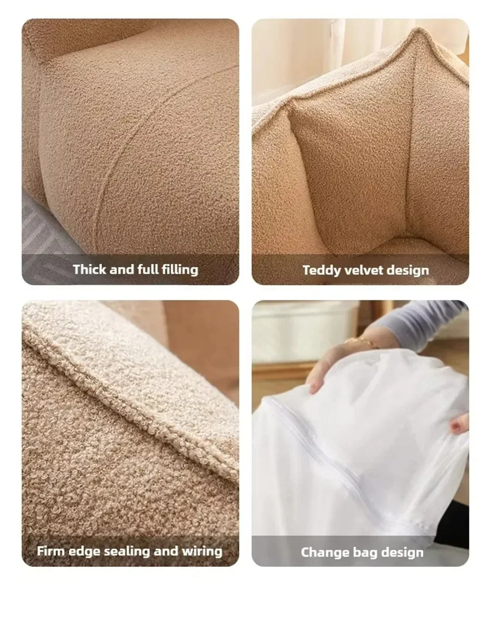 Vacuum Compression Removable Washable Cover Sofa