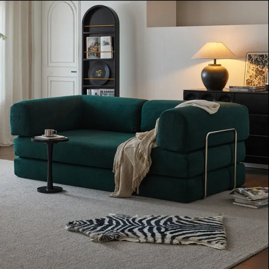 Modern Minimalist Corduroy Bed Compressed Sofa