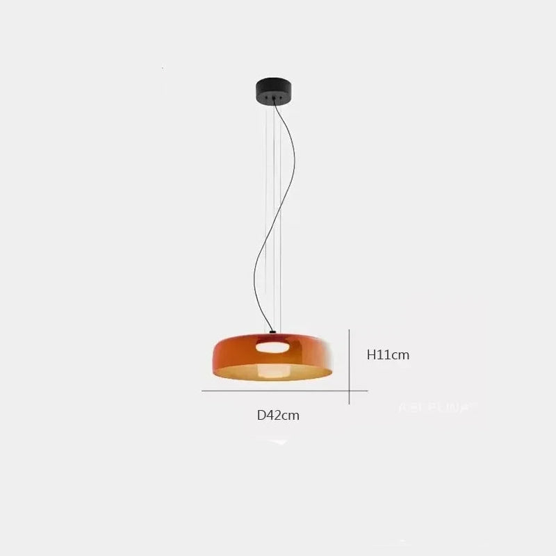 Nordic Glass LED Ceiling Chandelier Pendant Lights