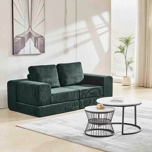 Modern Sectional Modular Compressed Sofa Bed