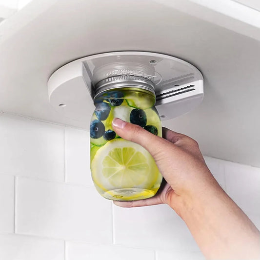 Under Cabinet Hand Easy Grip Bottle Jar Opener - 1pc
