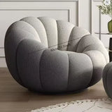 Sillón nórdico perezoso con forma de nube de calabaza 