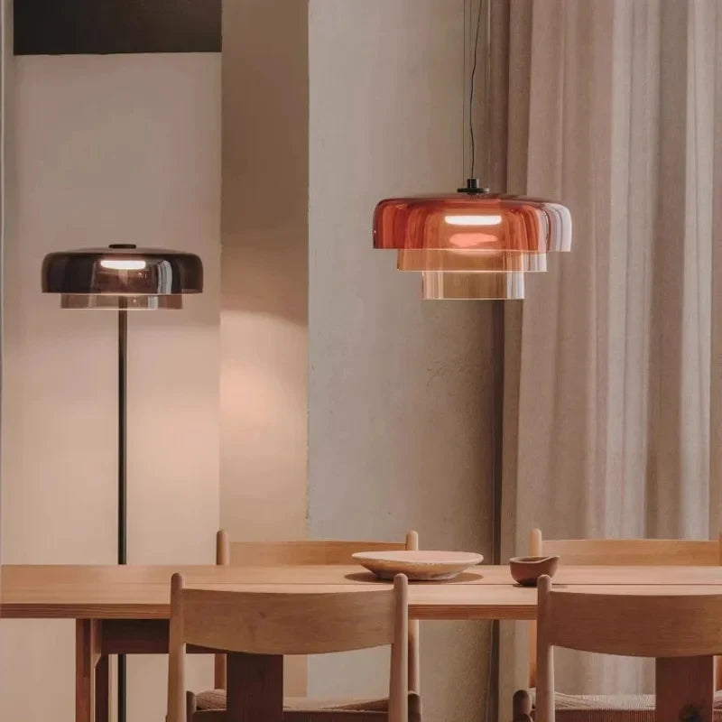 Nordic Glass LED Ceiling Chandelier Pendant Lights
