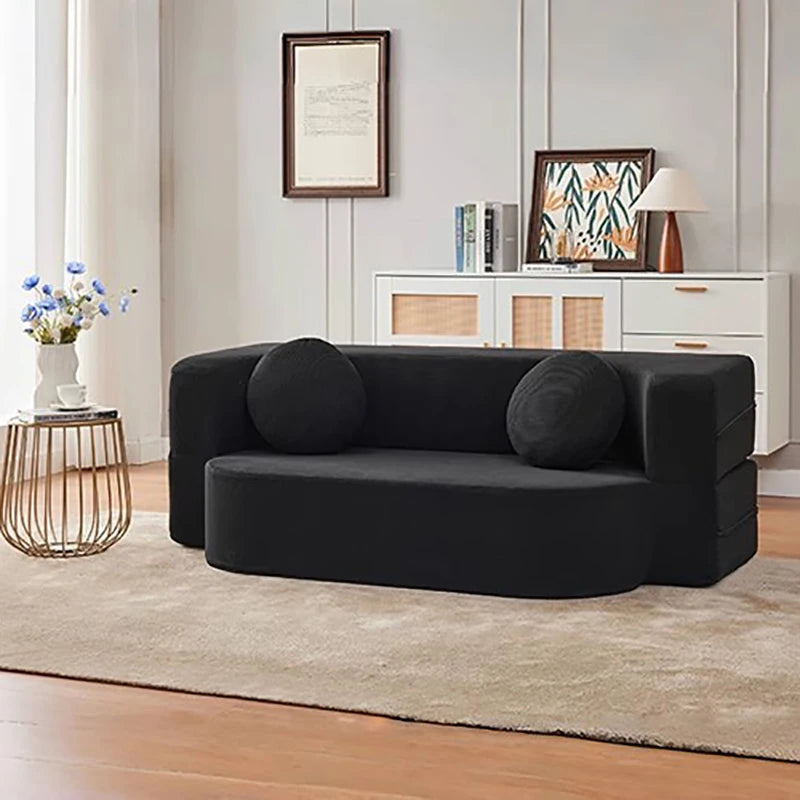 Foldable Bed Modular Retro Arm Compressed Sofa