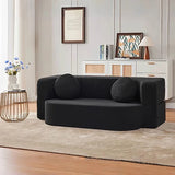 Foldable Bed Modular Retro Arm Compressed Sofa