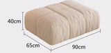 Minimalist Sectional Modular Compressed Sofa