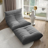 Suede Single Person Bean Bag Chair