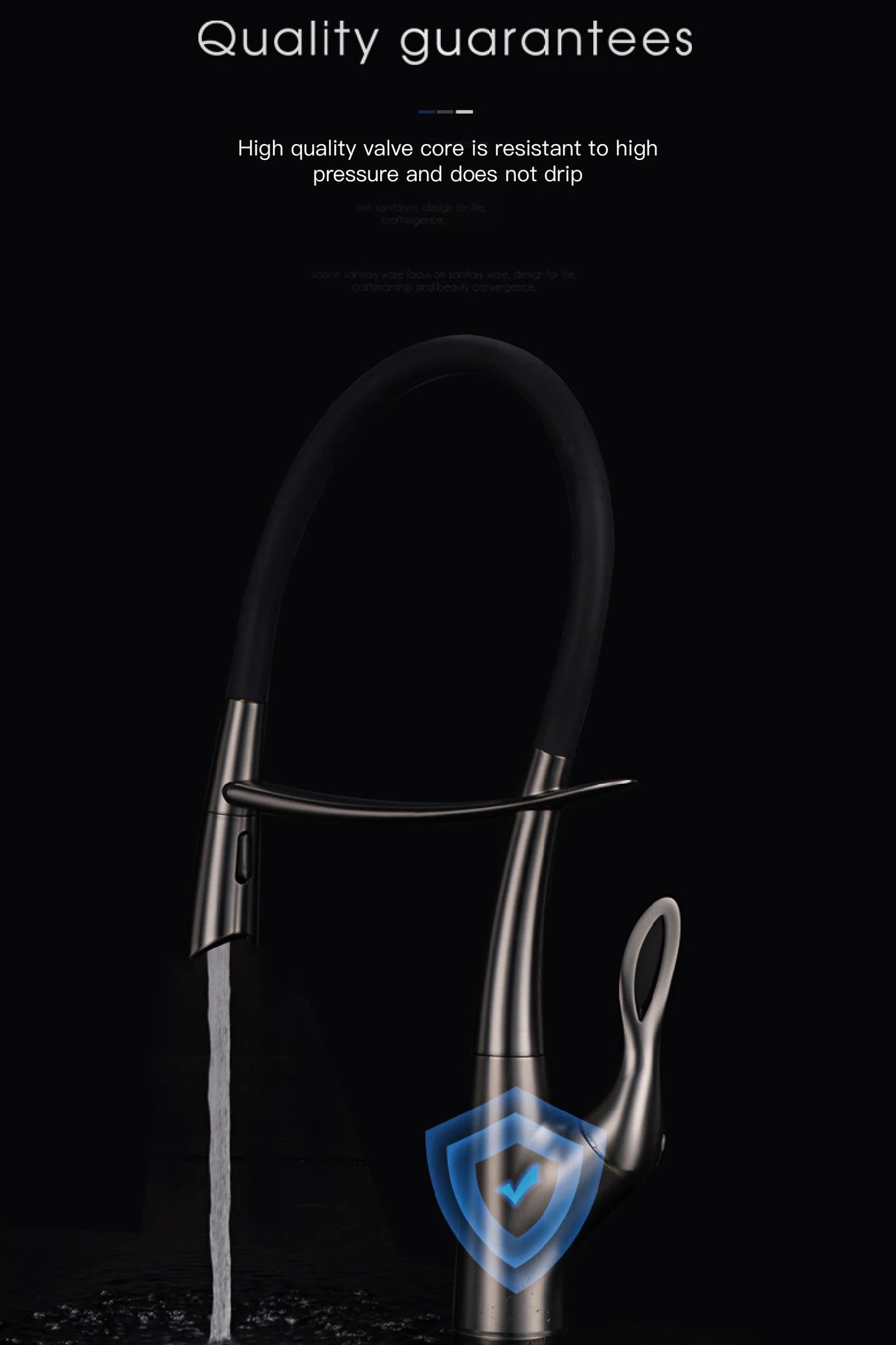 Touch Switch Cold Hot Dual Control Magnetic Sink Faucet