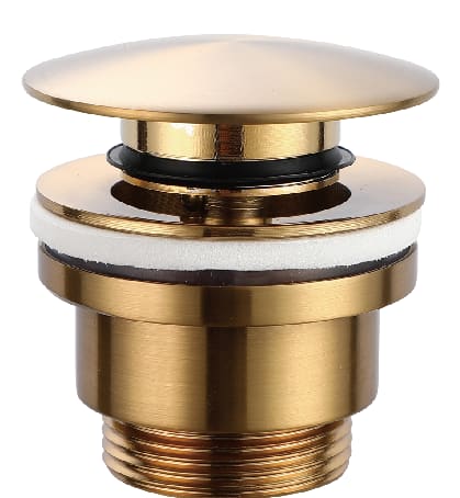 Válvula Click-Clack Pvd Oro Cepillado - Bathroom Product