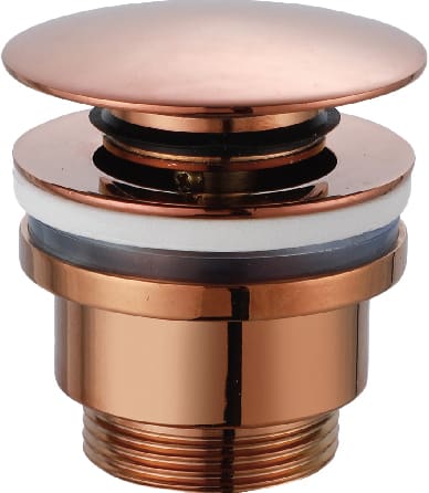 Válvula Click-Clack Oro Rosa Brillo - Bathroom Product