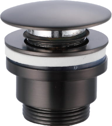 Válvula Click-Clack Pvd Negro Gun Metal