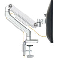 Single Monitor Desk Mount Arm silver - Silver - Accessories > Monitor Arm