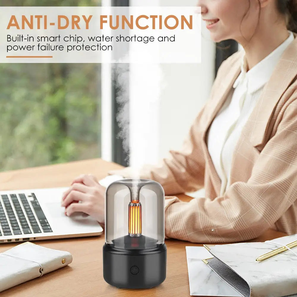 Ultrasonic Aroma Diffuser with LED Light and Humidifier - view 4
