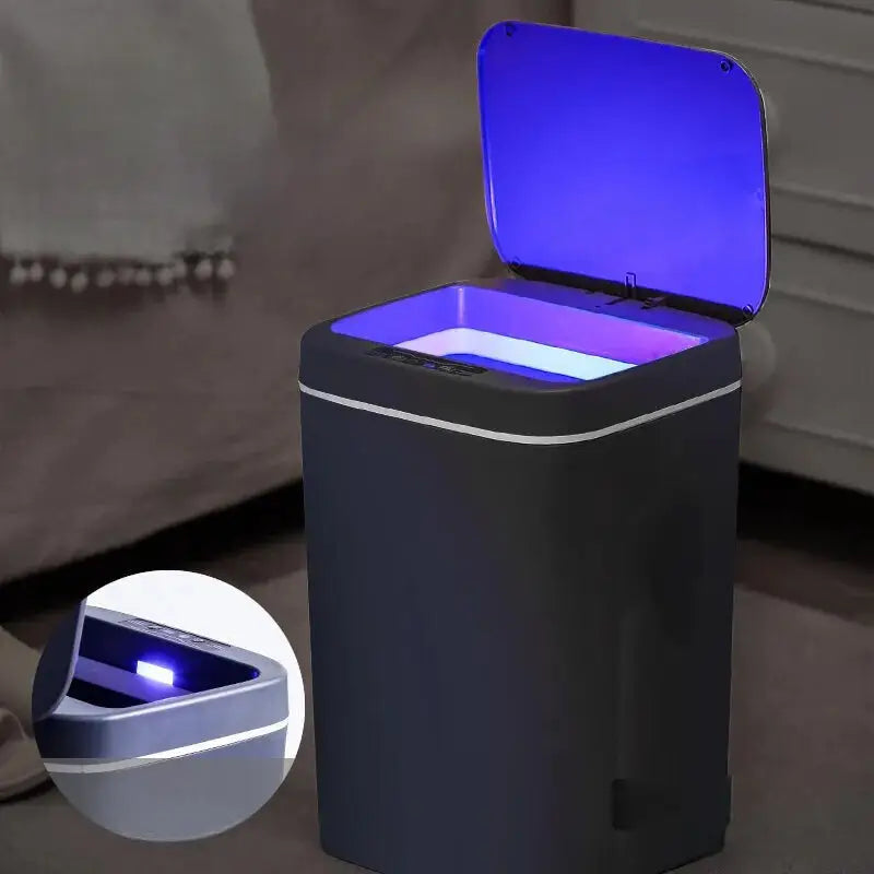 Automatic Multifunction Electric Touch Smart Trash - Trash