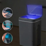 Automatic Multifunction Electric Touch Smart Trash - Trash