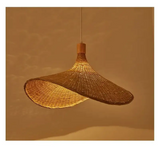 Bamboo Chandelier Pendant Lamp Hanging Wood Ceiling Light - Ceiling Lamp