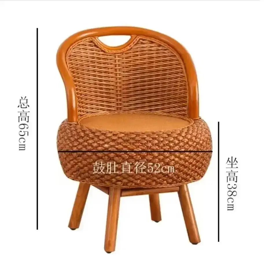 Bamboo rattan outdoor patio set showcasing natural woven texture and lightweight durable construction details.