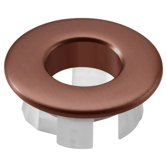 Basin Overflow Cover Basin Brushed Rose Gold | IMEX - Faucet