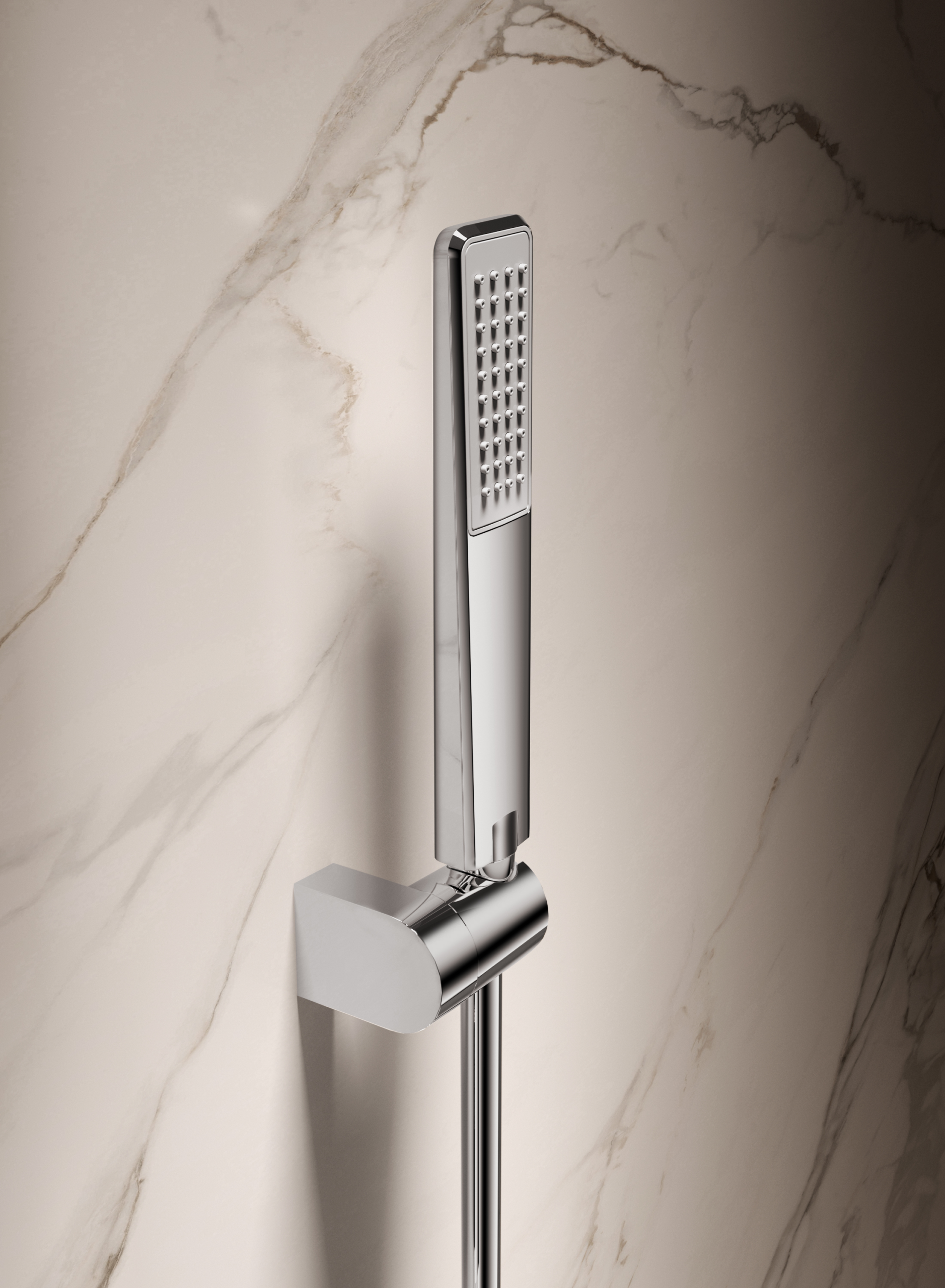 Toscana Matte Black Single Lever Shower Kit, view 4