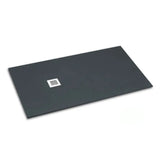 Bela Premium Anthracite Shower Tray Slate Texture - Platos de ducha