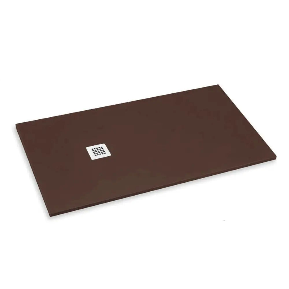 Bela Premium Chocolate Shower Tray Slate Texture - Platos de ducha