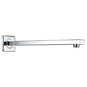 Chrome Square Shower Arm Wall Mount Modern, main product view