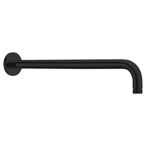Matte Black Round Shower Arm Wall Mount, main product view