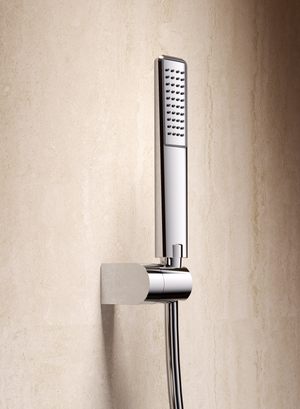 Toscana Brushed Rose Gold Thermostatic Shower Kit, view 4