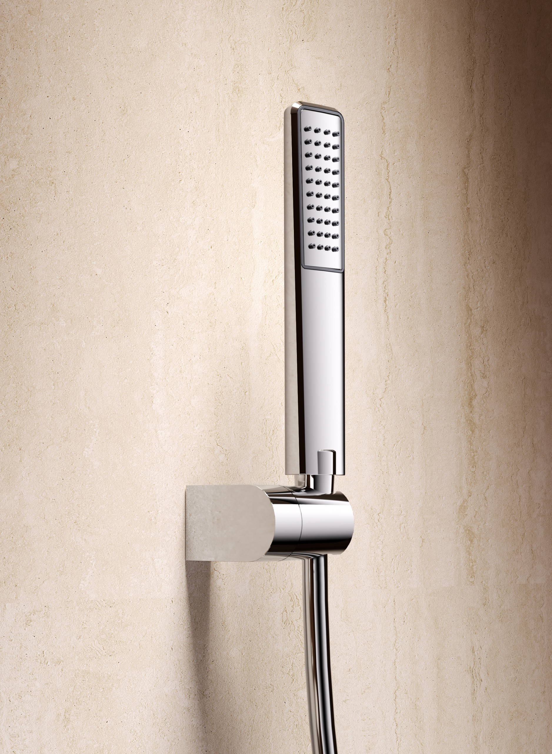 Toscana Matte Black Thermostatic Shower Kit, view 4