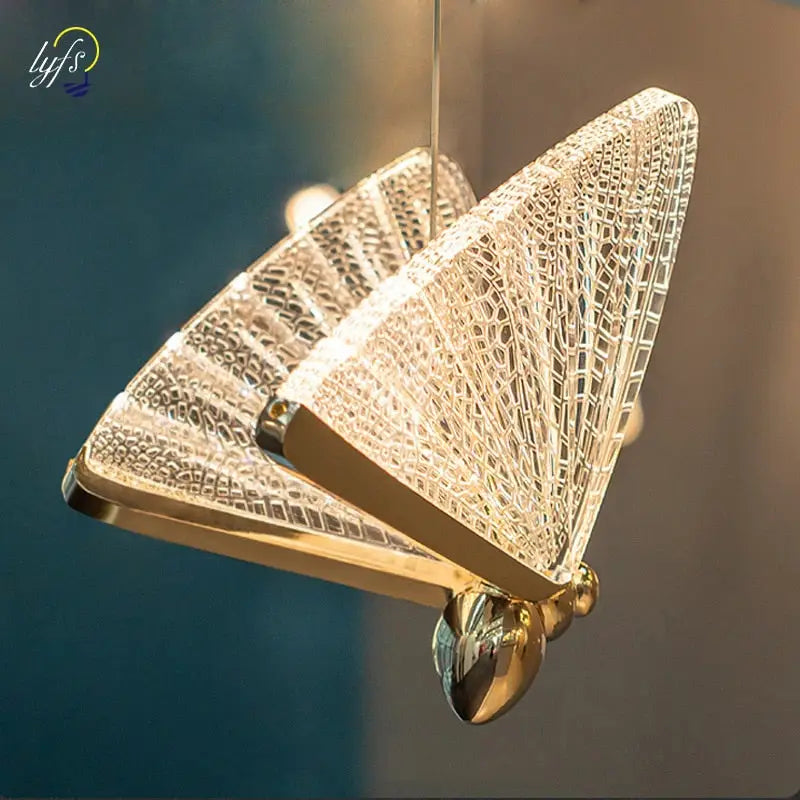 Butterfly Led Pendant Lights Hanging Lamp - Hanging Light