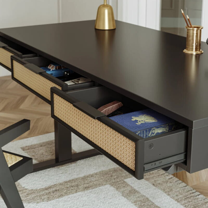 Rattan Soan Electric Standing Desk