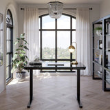 Elitras Tempered Writable Glass Standing Desk
