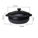 Black hot pot 7l [universal for induction cooker and open flame]