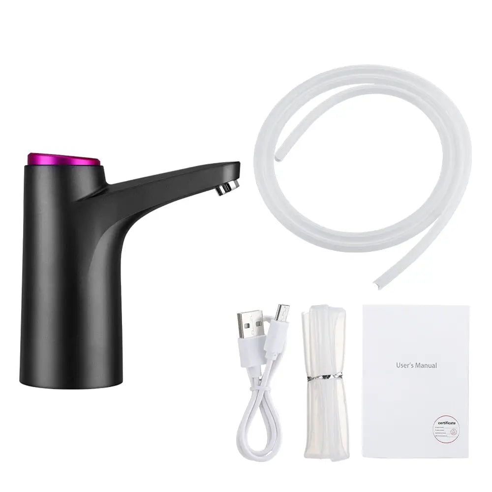 Charging Electric Water Dispenser - Black - No Base / Australia - Water Dispenser