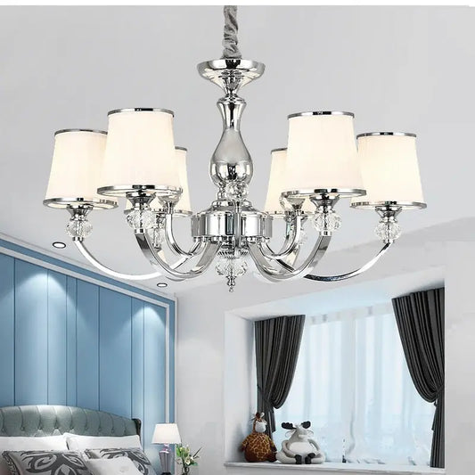 Chrome Modern Chandelier Lights Lamp - 3 Lights chandelier / Without bulbs - Chandelier