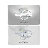 Circle Intercept Shape LED Modern Minimalist Ceiling Lights - Ceiling Lamp