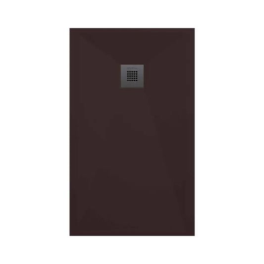 Classic Shower Tray Smooth Texture - Brown / 80X70 - Bathroom