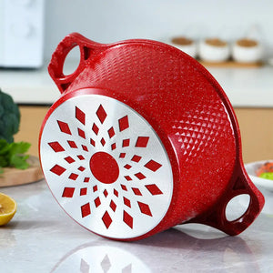 10 Piece Stone Aluminum Cast Non Stick Cookware Set - Cookware set