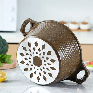 10 Piece Stone Aluminum Cast Non Stick Cookware Set - Cookware set