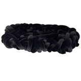 Compressed Hand Woven Craft Velvet Braid Sofa - 300 x 150 x 65cm - Compressed Sofa