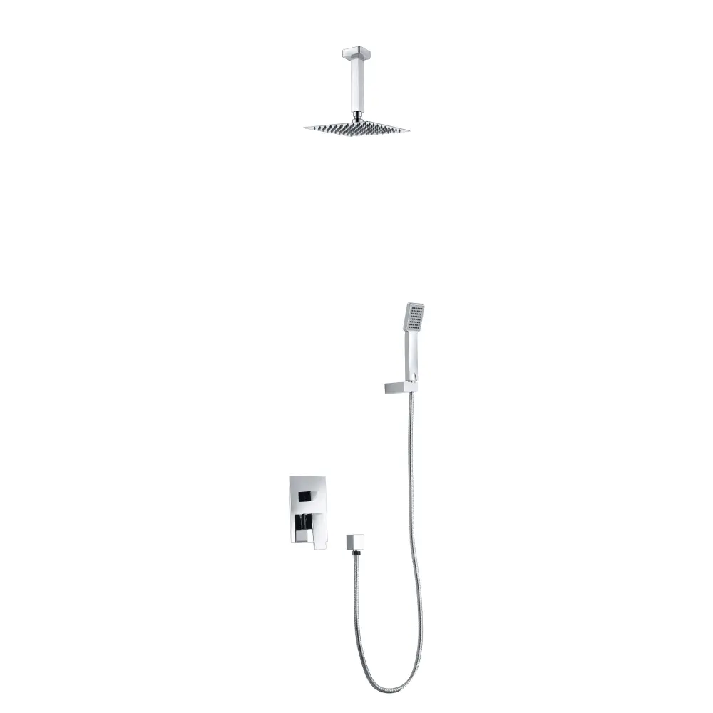 Conjunto De Ducha Empotrado Monomando Berlin