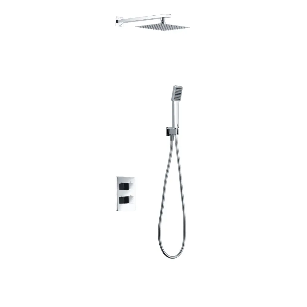 Conjunto De Ducha Empotrado Termostático Cíes