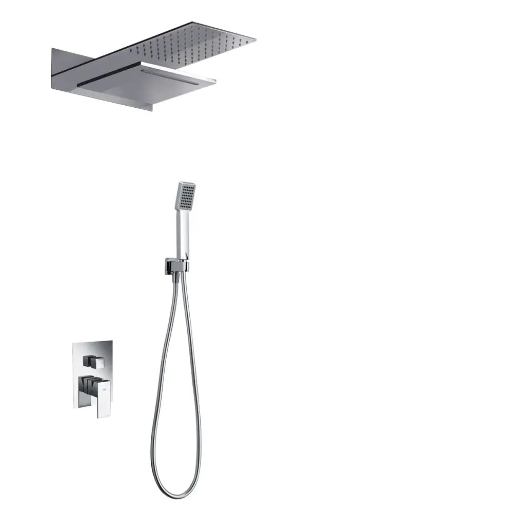 Conjunto De Ducha Empotrado Termostático Rodas