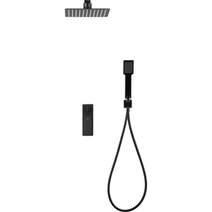 Matte Black Built-in Single-Lever Shower Set, main product view