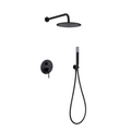 Set Shower Single-Handle Concealed Monza Matte Black | IMEX - Shower Set