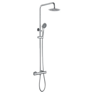 Chrome Thermostatic Shower Set with 20cm Round Head, main product view